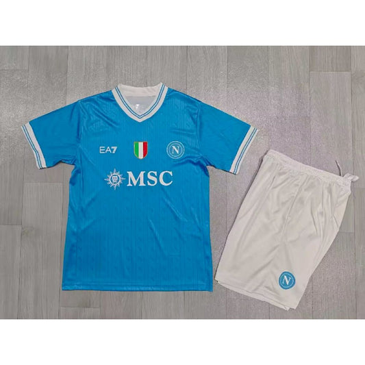 Napoli 2025/26 Conjunto Principal – Criança