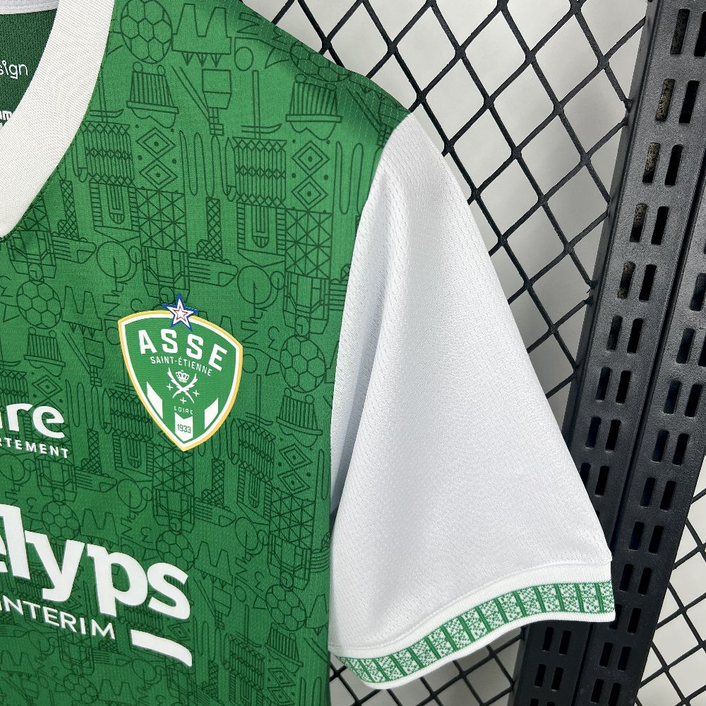 AS Saint-Etienne 2025/26 Camisola Principal – Homem