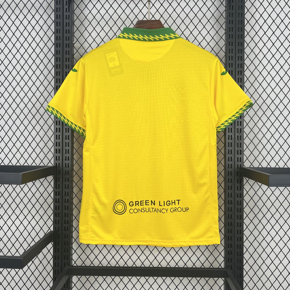 Norwich City FC 2025/26 Camisola Principal – Homem