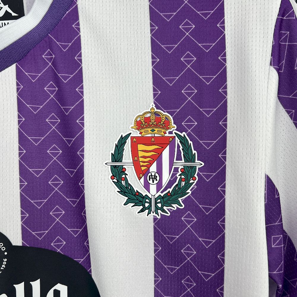 Real Valladolid 2025/26 Camisola Principal – Homem