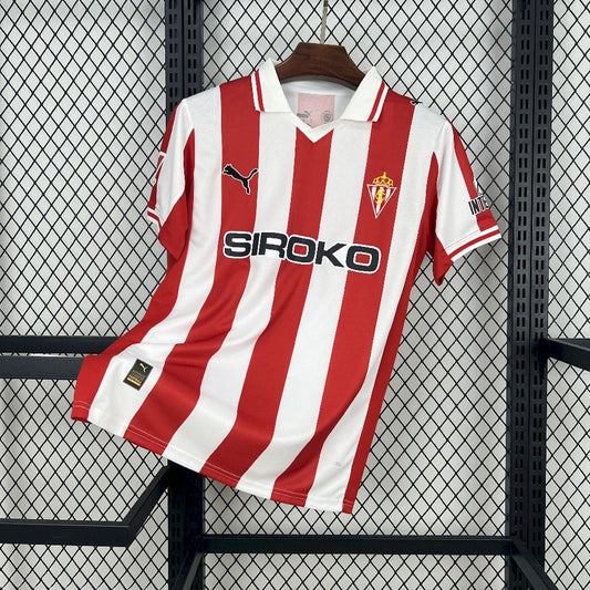 Sporting de Gijón 2025/26 Camisola Principal – Homem