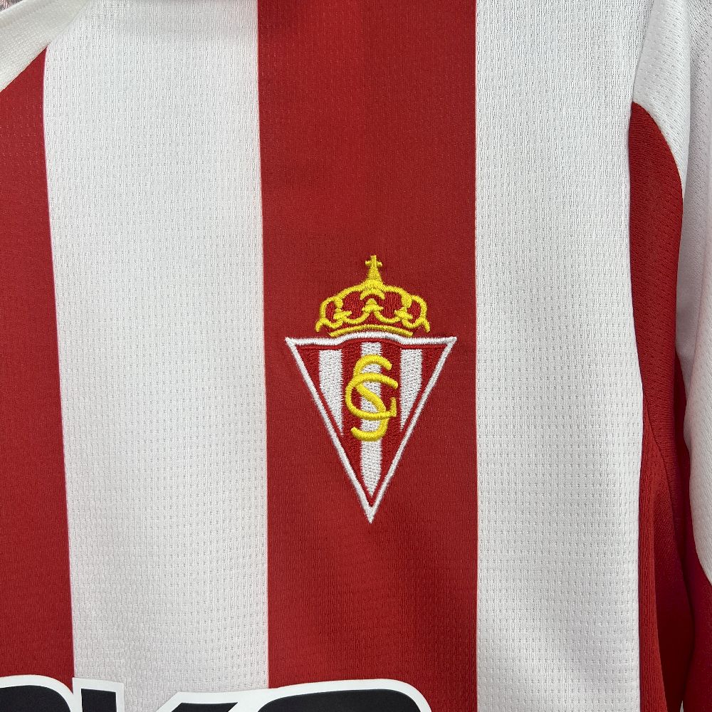 Sporting de Gijón 2025/26 Camisola Principal – Homem