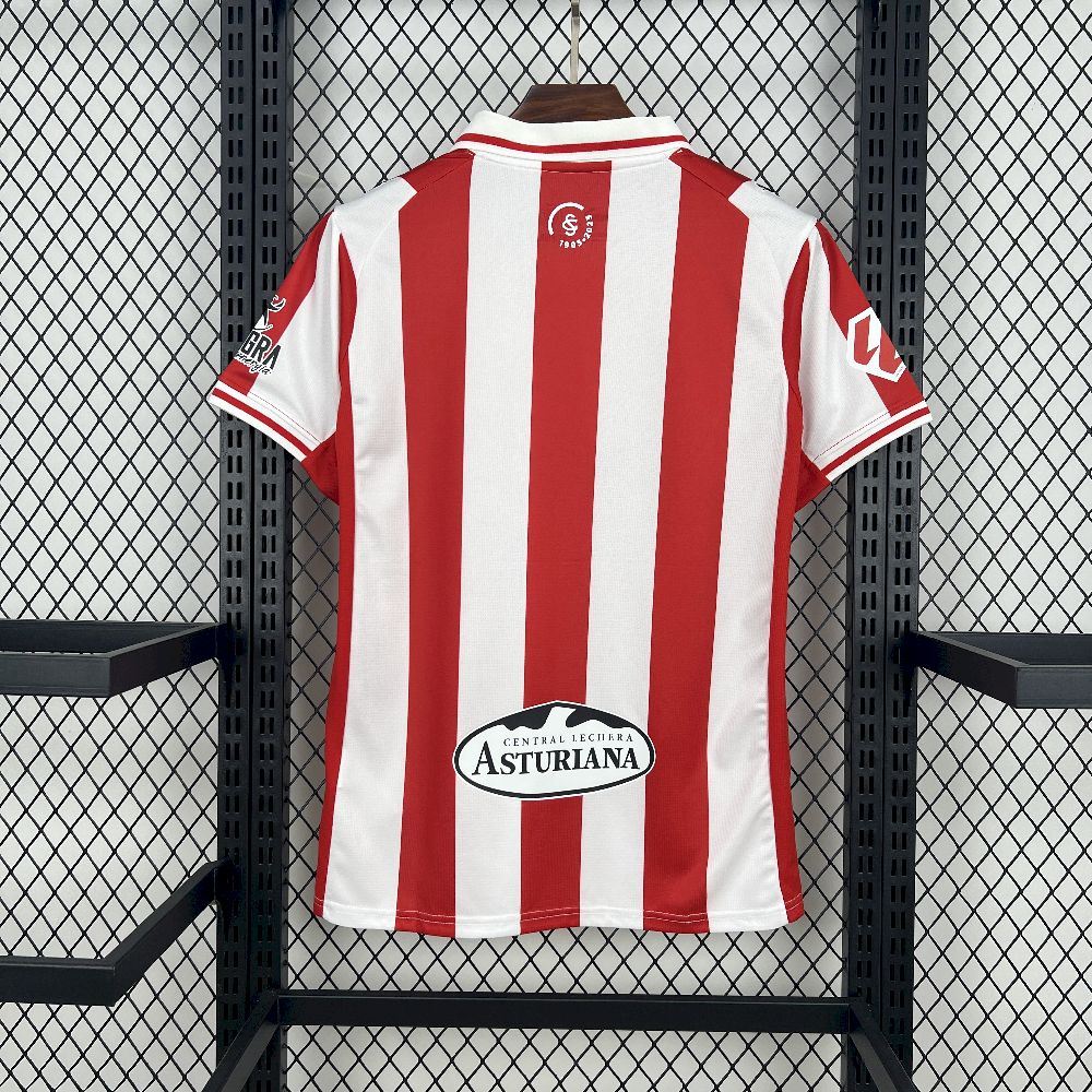 Sporting de Gijón 2025/26 Camisola Principal – Homem