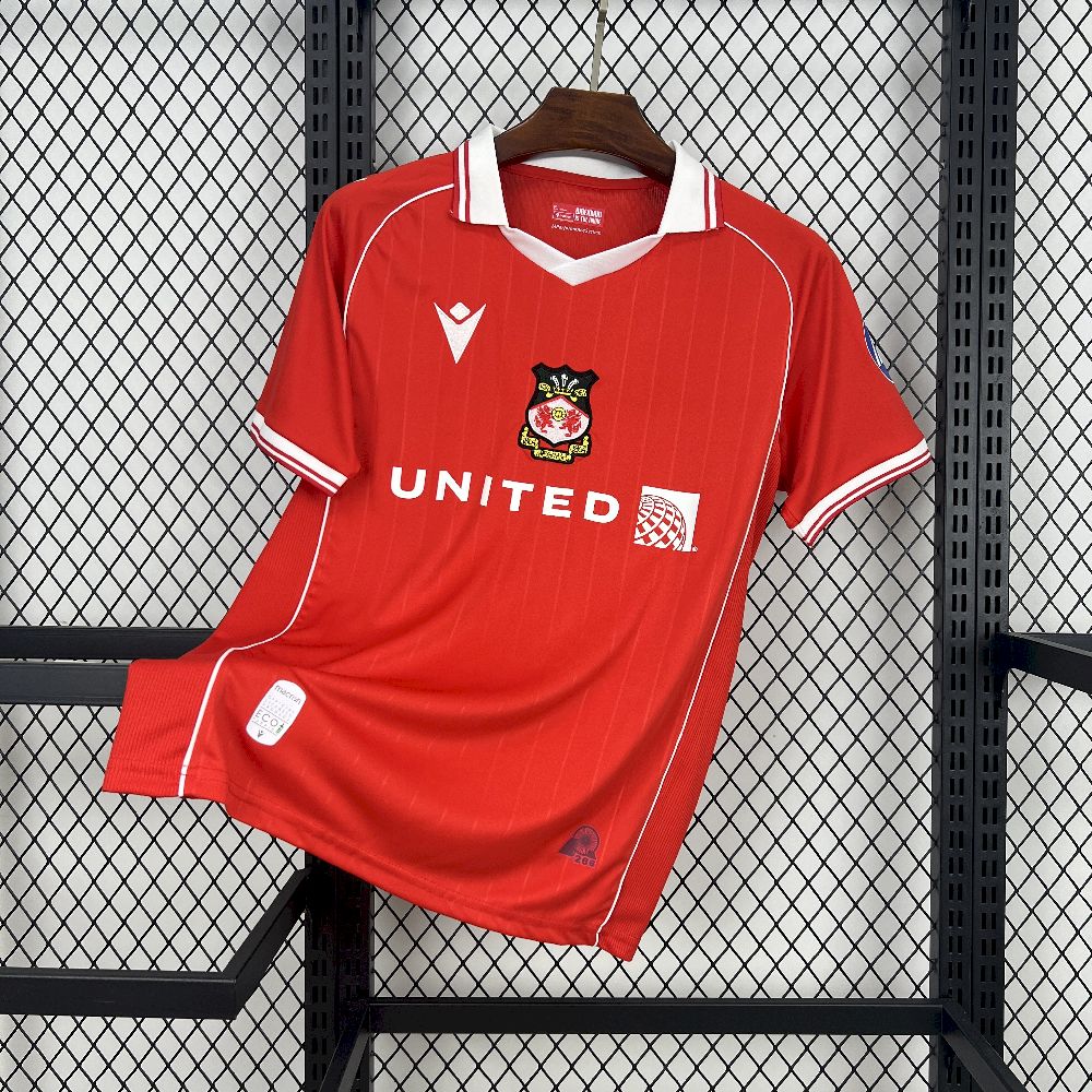 Wrexham 2025/26 Camisola Principal – Homem
