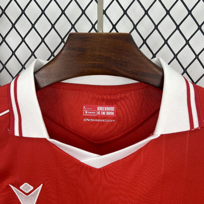 Wrexham 2025/26 Camisola Principal – Homem