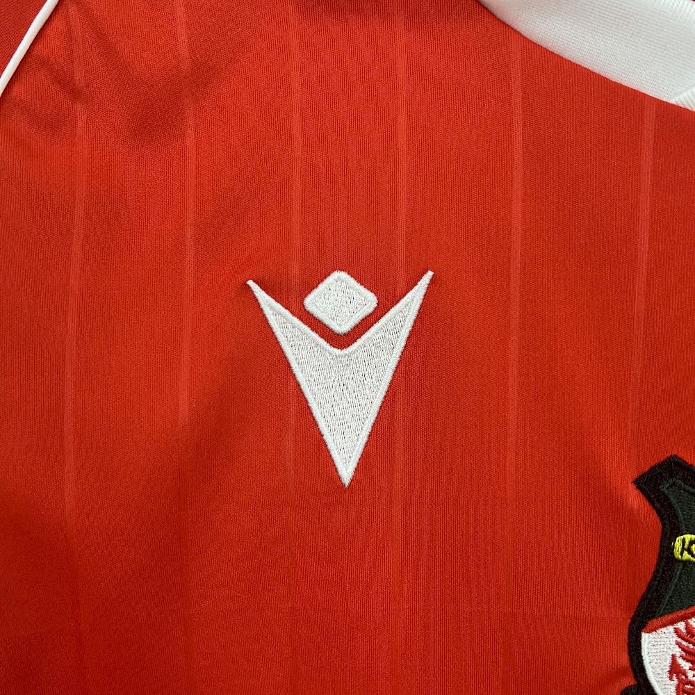 Wrexham 2025/26 Camisola Principal – Homem