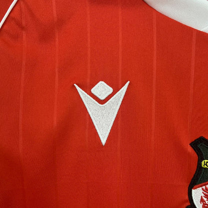 Wrexham 2025/26 Camisola Principal – Homem