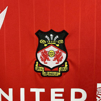 Wrexham 2025/26 Camisola Principal – Homem