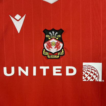 Wrexham 2025/26 Camisola Principal – Homem