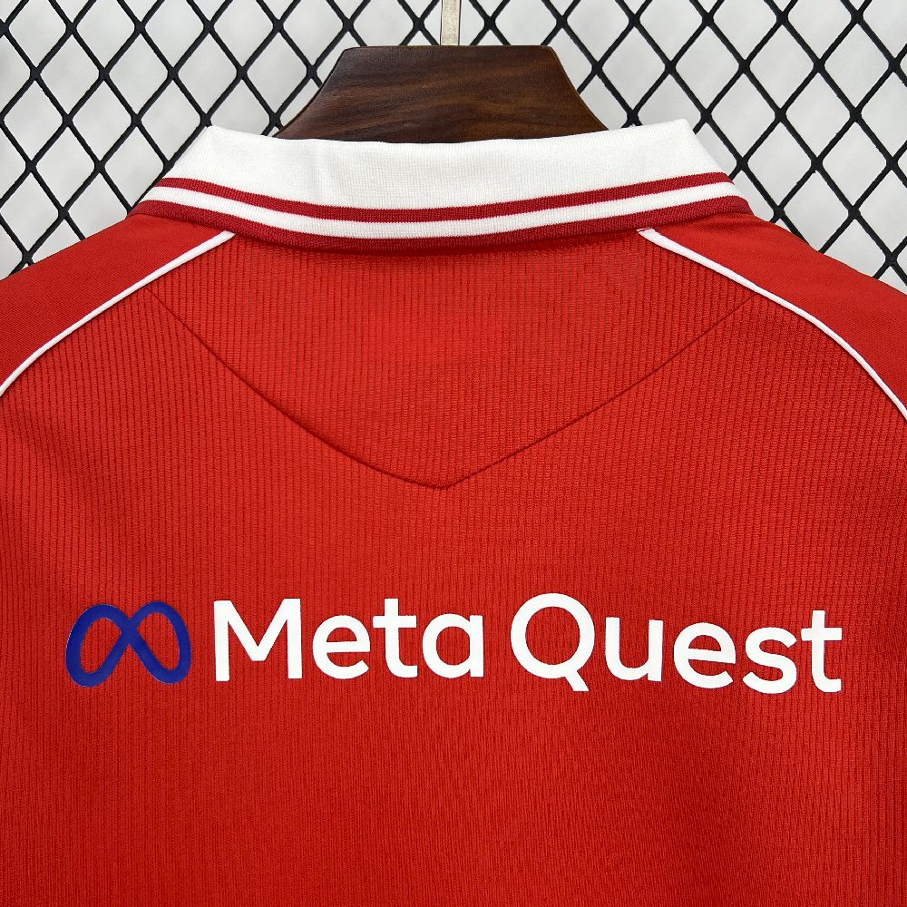Wrexham 2025/26 Camisola Principal – Homem