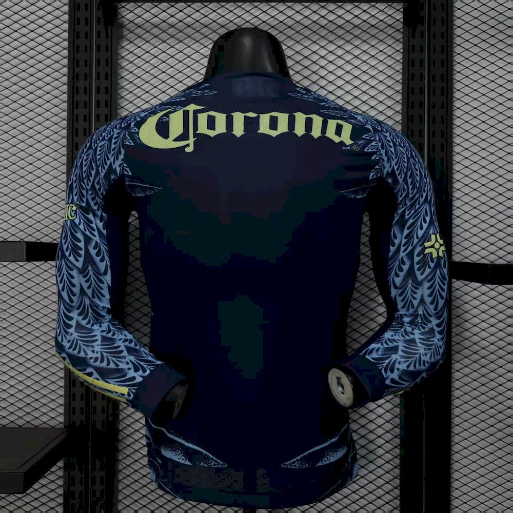 Club America 2025/26 Camisola Alternativa de Manga Comprida Versão Jogador – Homem