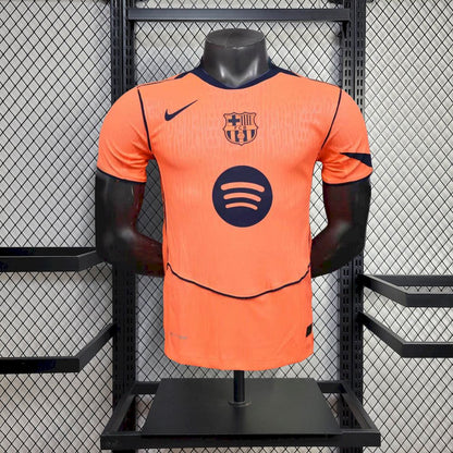 Barcelona 2025/26 Camisola Terceira Versão Jogador – Homem