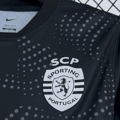 Sporting CP 2025/26 Camisola Alternativa Preta – Homem