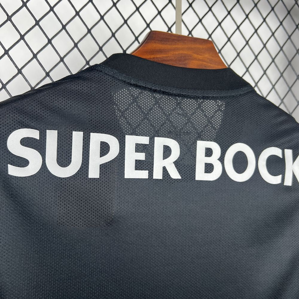 Sporting CP 2025/26 Camisola Alternativa Preta – Homem