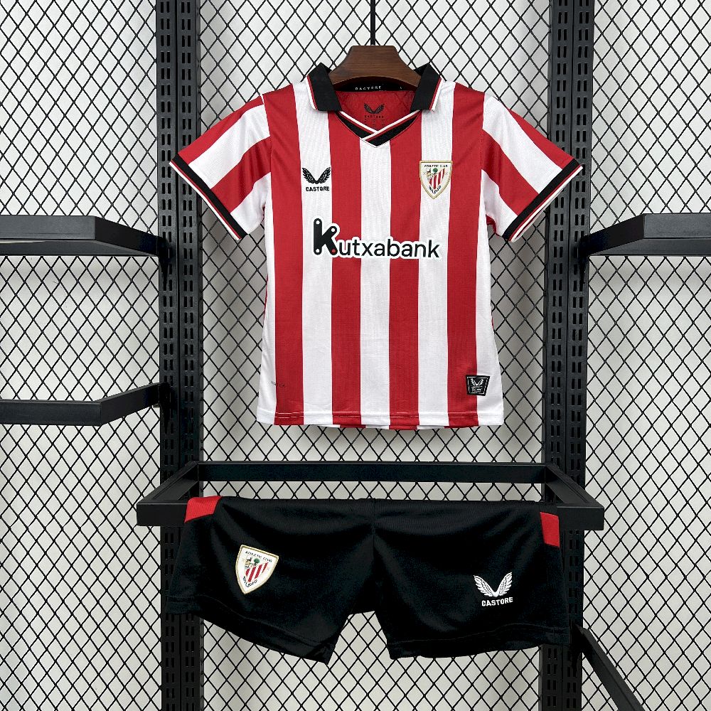 Athletic Bilbao 2025/26 Conjunto Principal – Criança