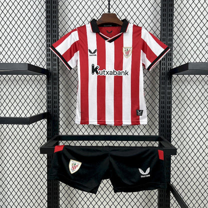 Athletic Bilbao 2025/26 Conjunto Principal – Criança