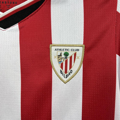 Athletic Bilbao 2025/26 Conjunto Principal – Criança