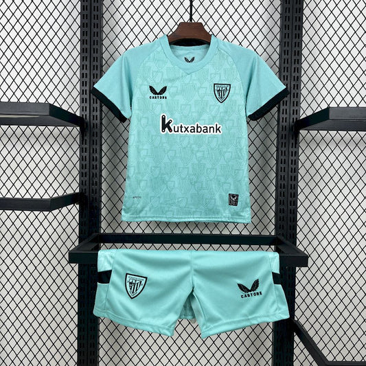 Athletic Bilbao 2025/26 Conjunto Terceiro – Criança