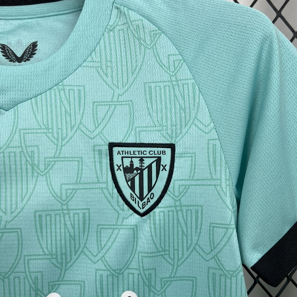 Athletic Bilbao 2025/26 Conjunto Terceiro – Criança