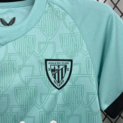 Athletic Bilbao 2025/26 Conjunto Terceiro – Criança
