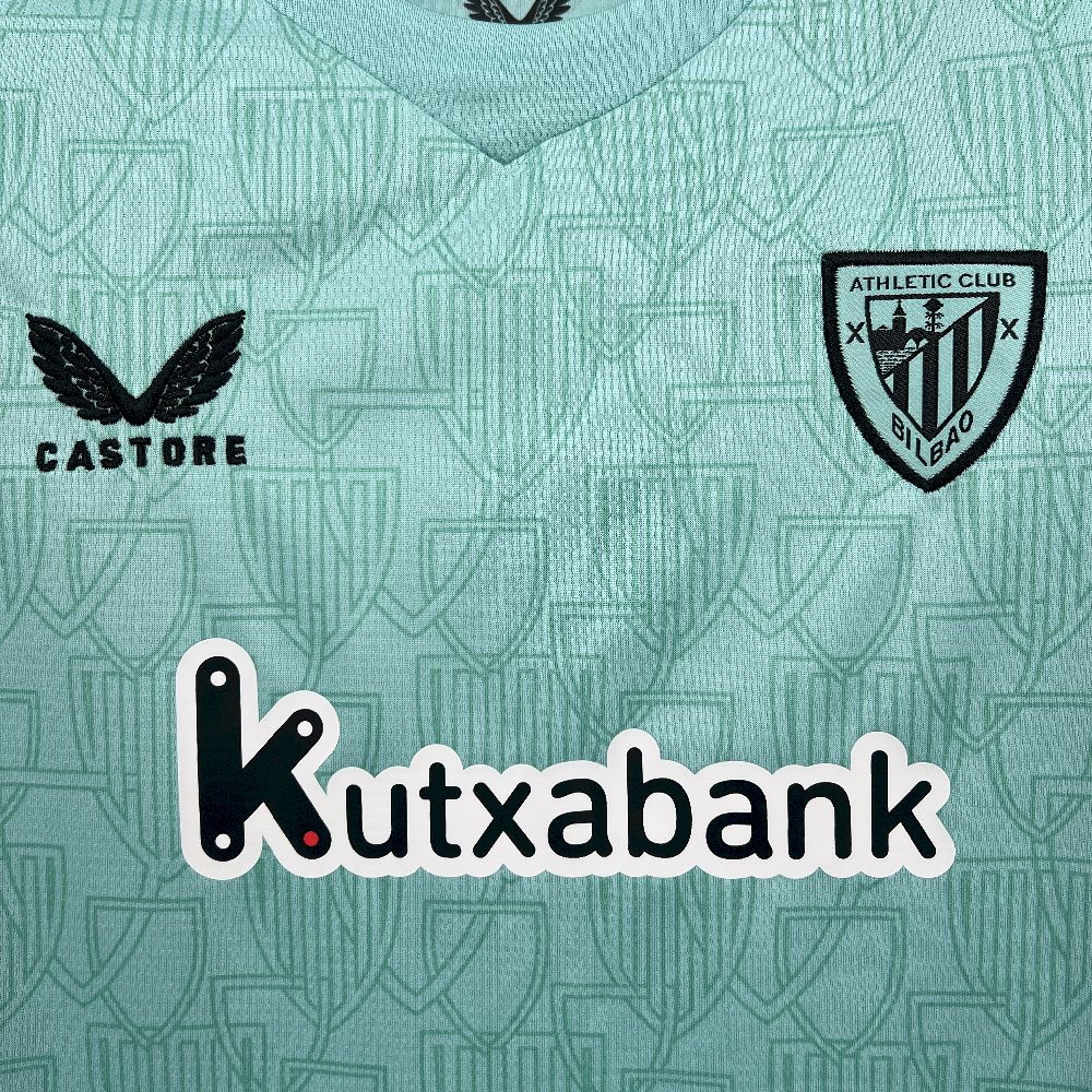Athletic Bilbao 2025/26 Conjunto Terceiro – Criança