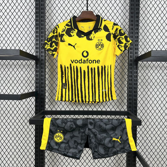 Borussia Dortmund 2025/26 Conjunto Especial Amarelo – Criança