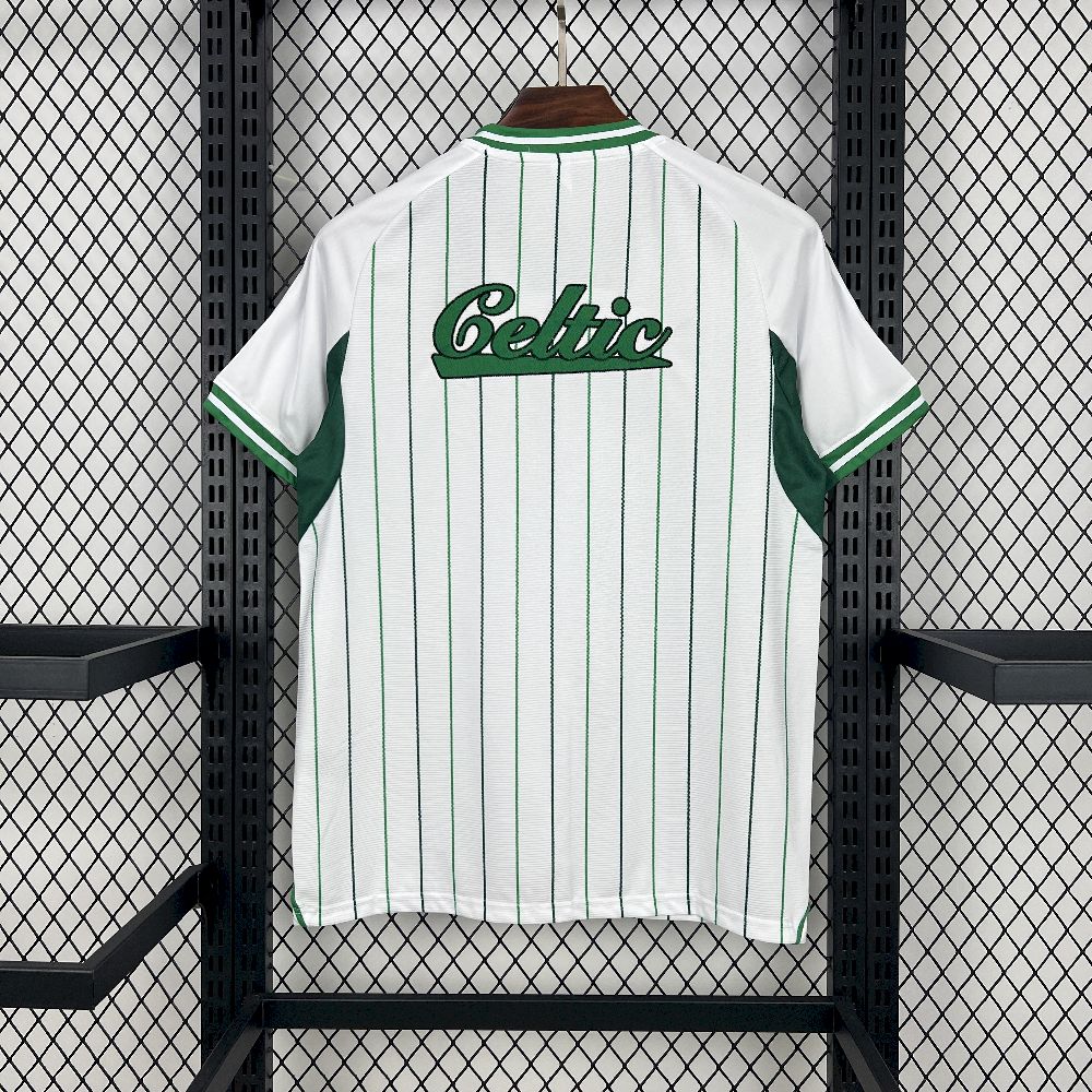 Celtic 2025/26 Camisola Basebol – Homem