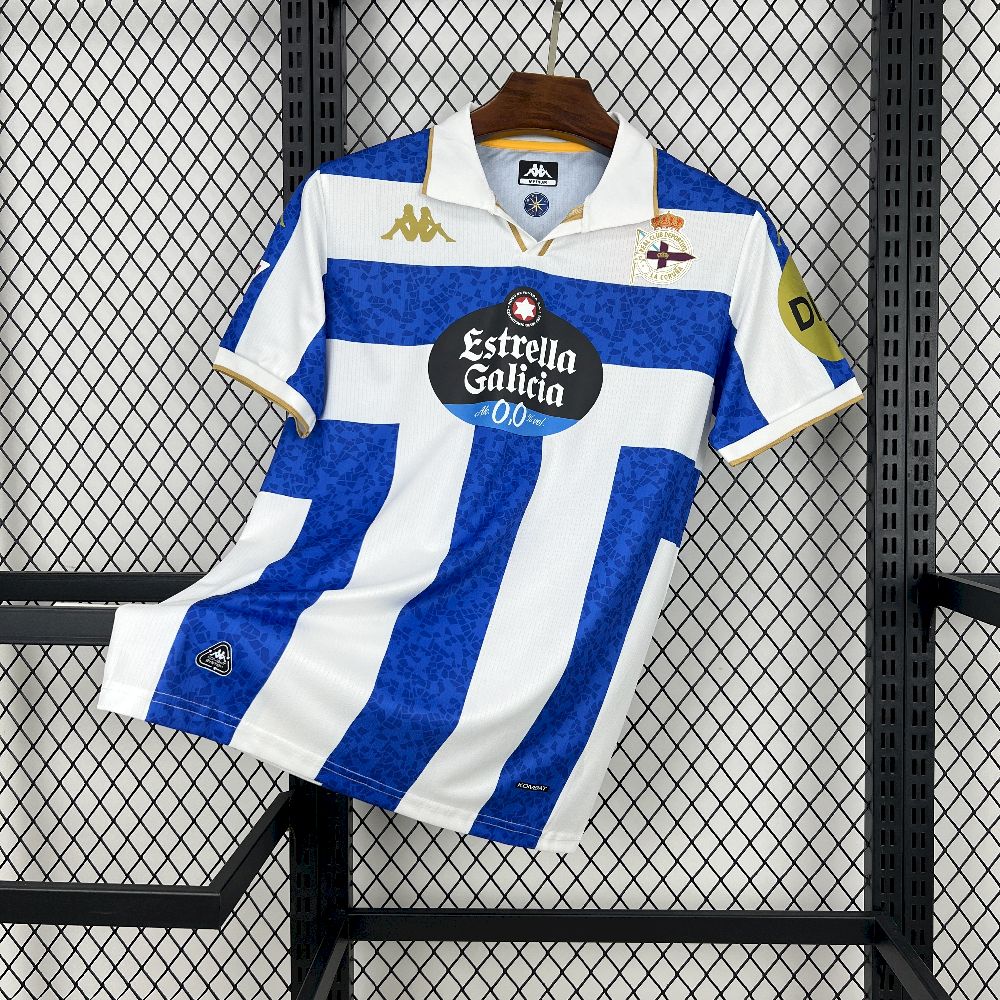 Deportivo de La Coruna 2025/26 Camisola Principal – Homem