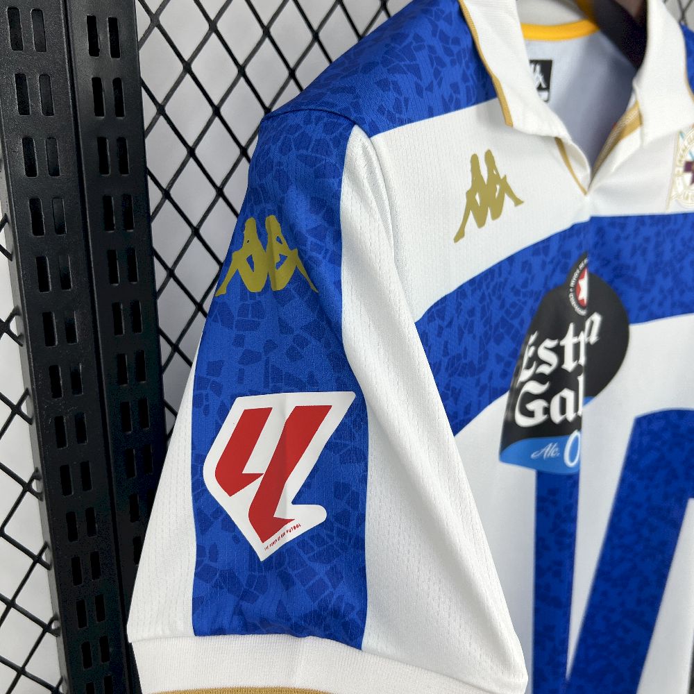 Deportivo de La Coruna 2025/26 Camisola Principal – Homem