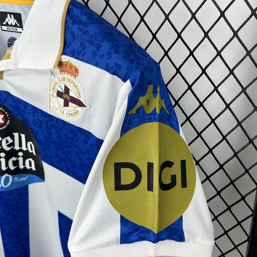 Deportivo de La Coruna 2025/26 Camisola Principal – Homem