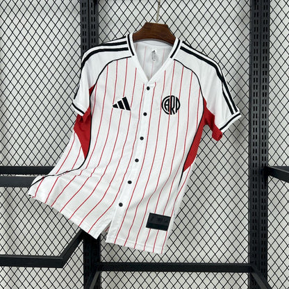River Plate 2025/26 Camisola Basebol – Homem