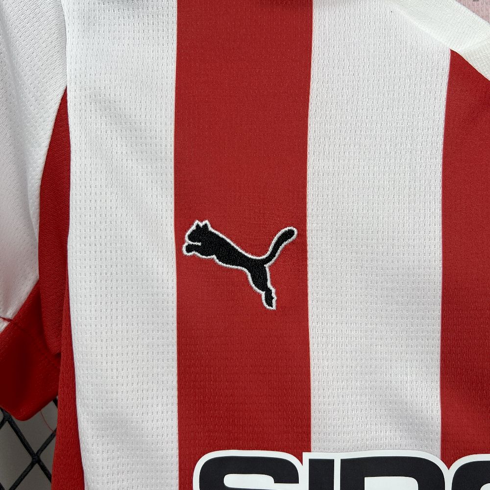 Sporting de Gijon 2025/26 Conjunto Principal – Criança