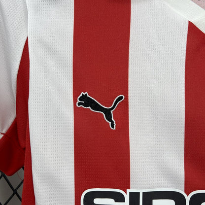 Sporting de Gijon 2025/26 Conjunto Principal – Criança