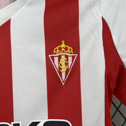 Sporting de Gijon 2025/26 Conjunto Principal – Criança