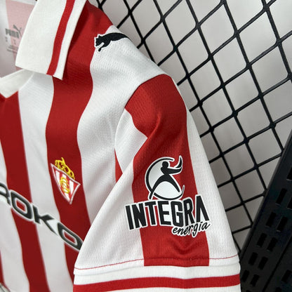Sporting de Gijon 2025/26 Conjunto Principal – Criança
