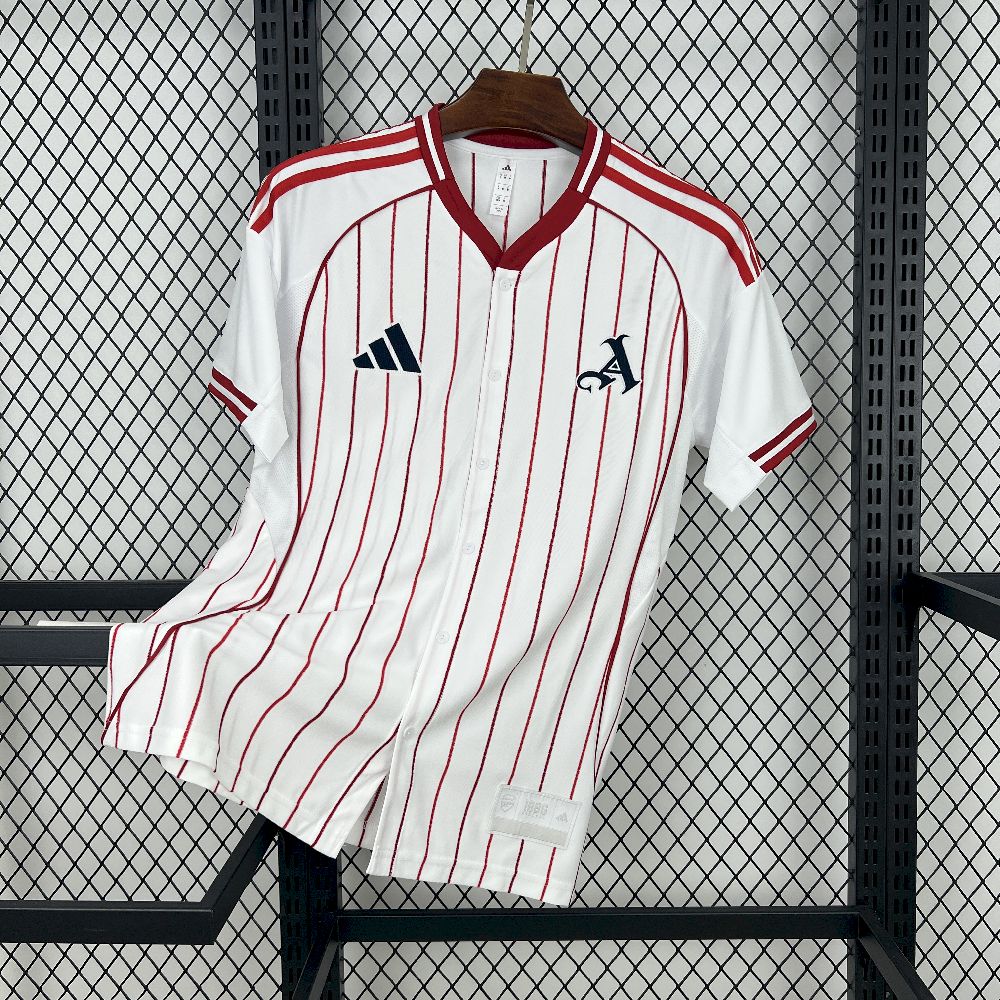 Arsenal 2025/26 Camisola Basebol – Homem