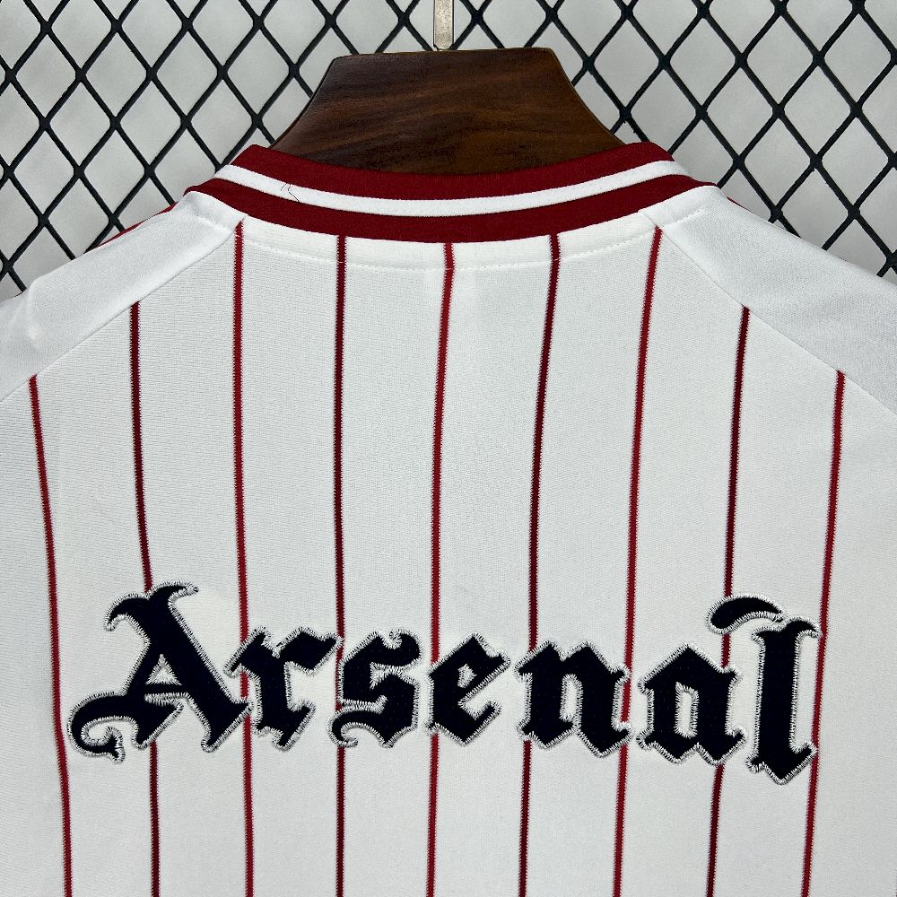 Arsenal 2025/26 Camisola Basebol – Homem