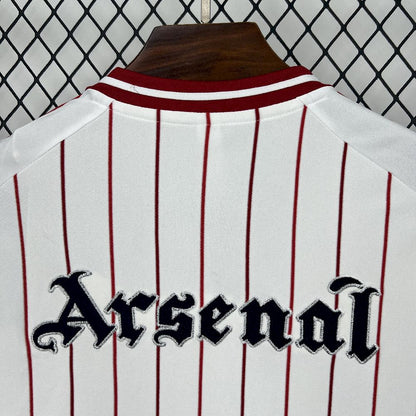 Arsenal 2025/26 Camisola Basebol – Homem