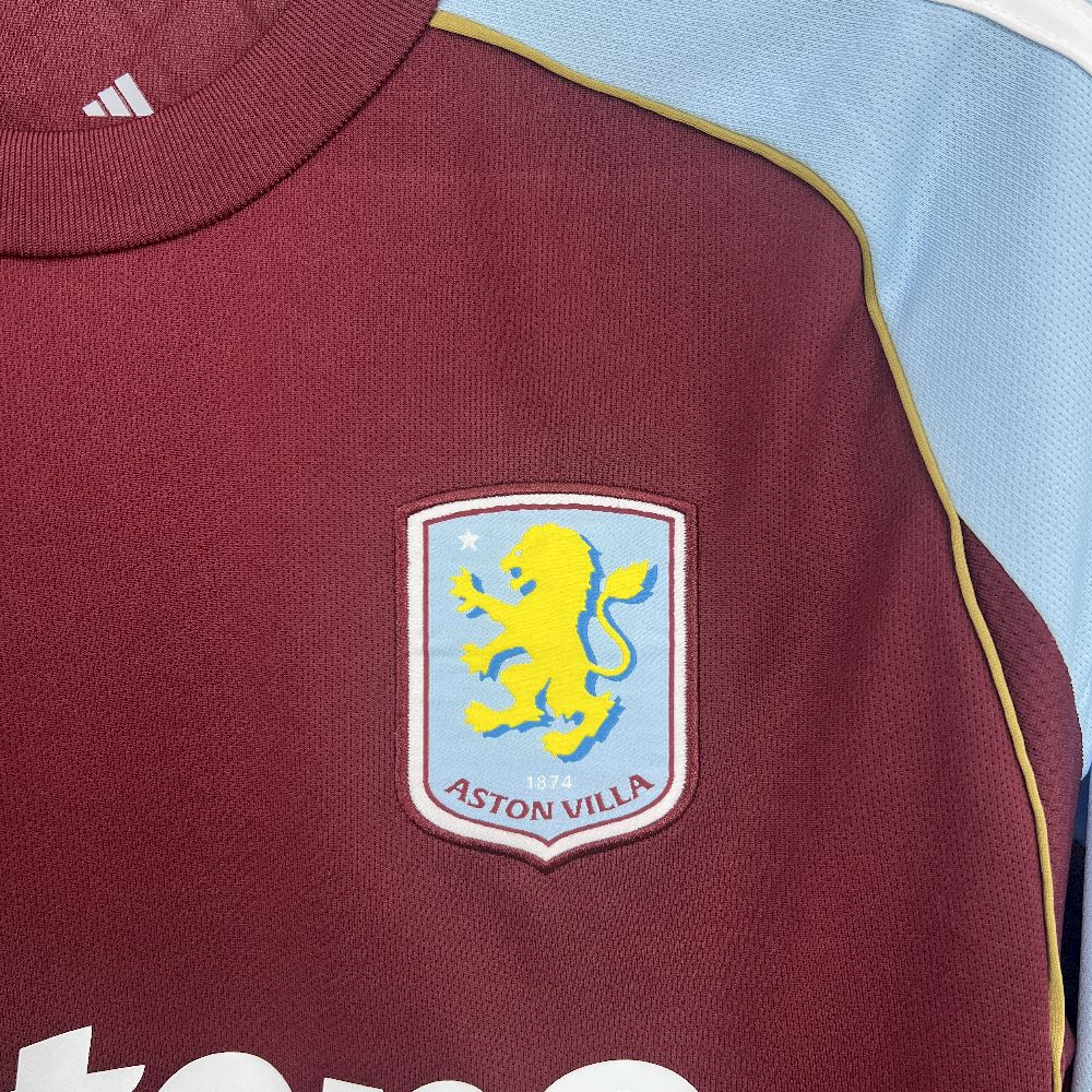 Aston Villa 2025/26 Camisola Principal – Homem