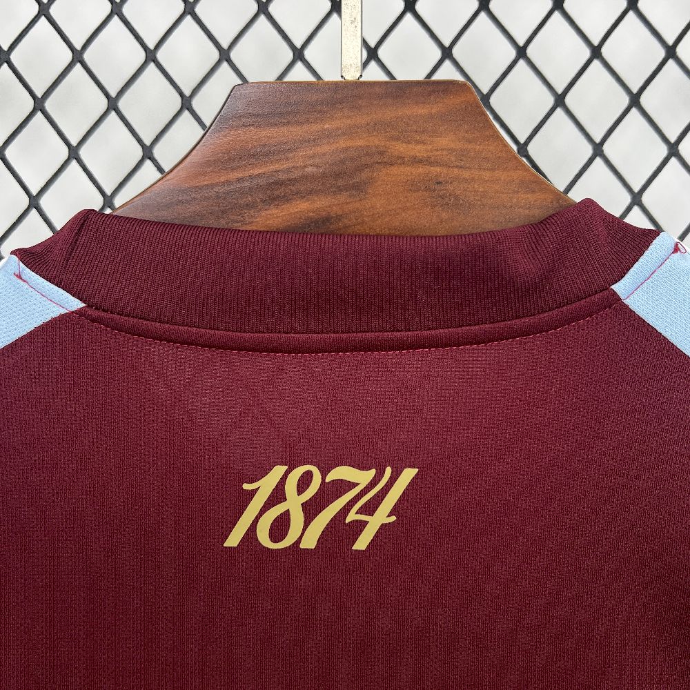 Aston Villa 2025/26 Camisola Principal – Homem