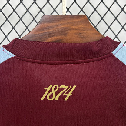Aston Villa 2025/26 Camisola Principal – Homem