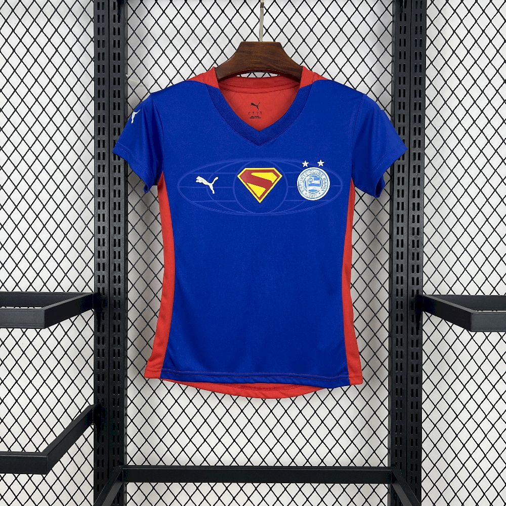 Bahia 2025/26 Camisola Superman Colaboração – Mulher