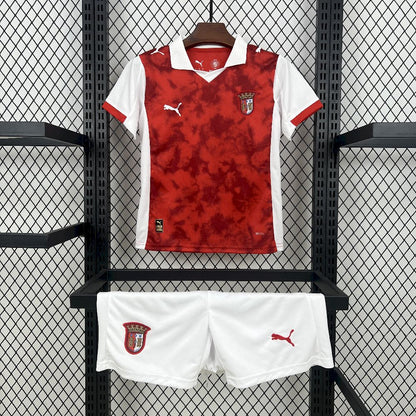 Braga 2025/26 Conjunto Principal – Criança