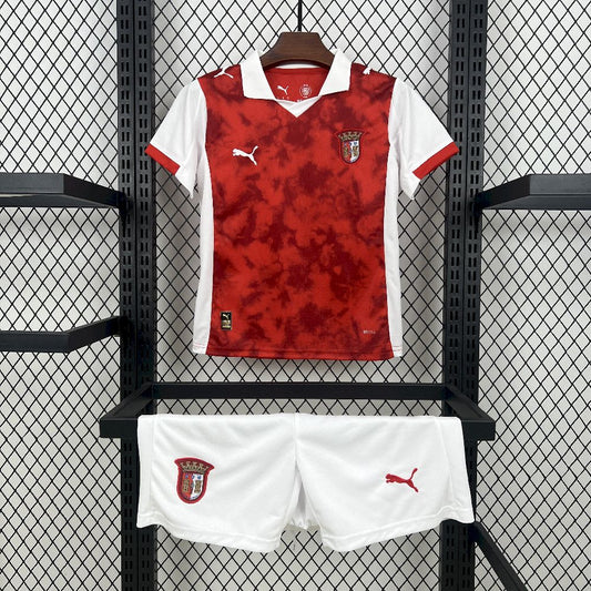 Braga 2025/26 Conjunto Principal – Criança