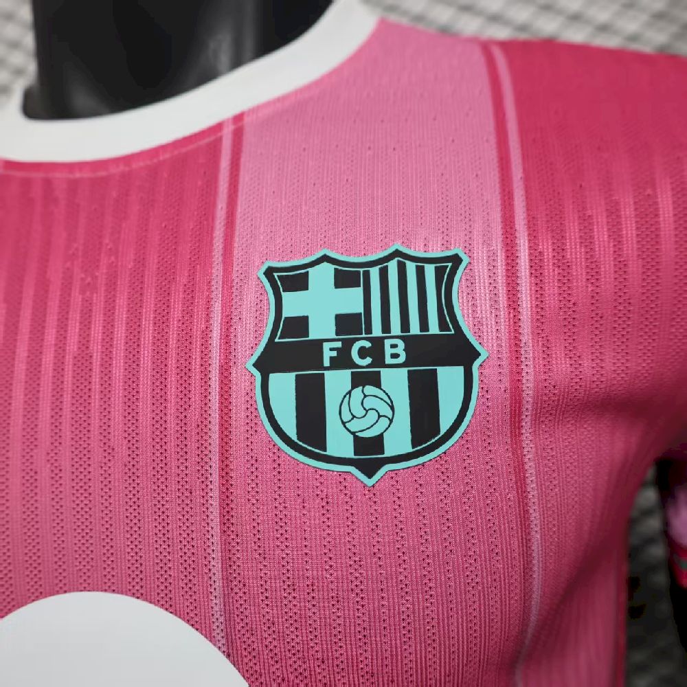 Barcelona 2025/26 Camisola powder Azul Versão Jogador – Homem