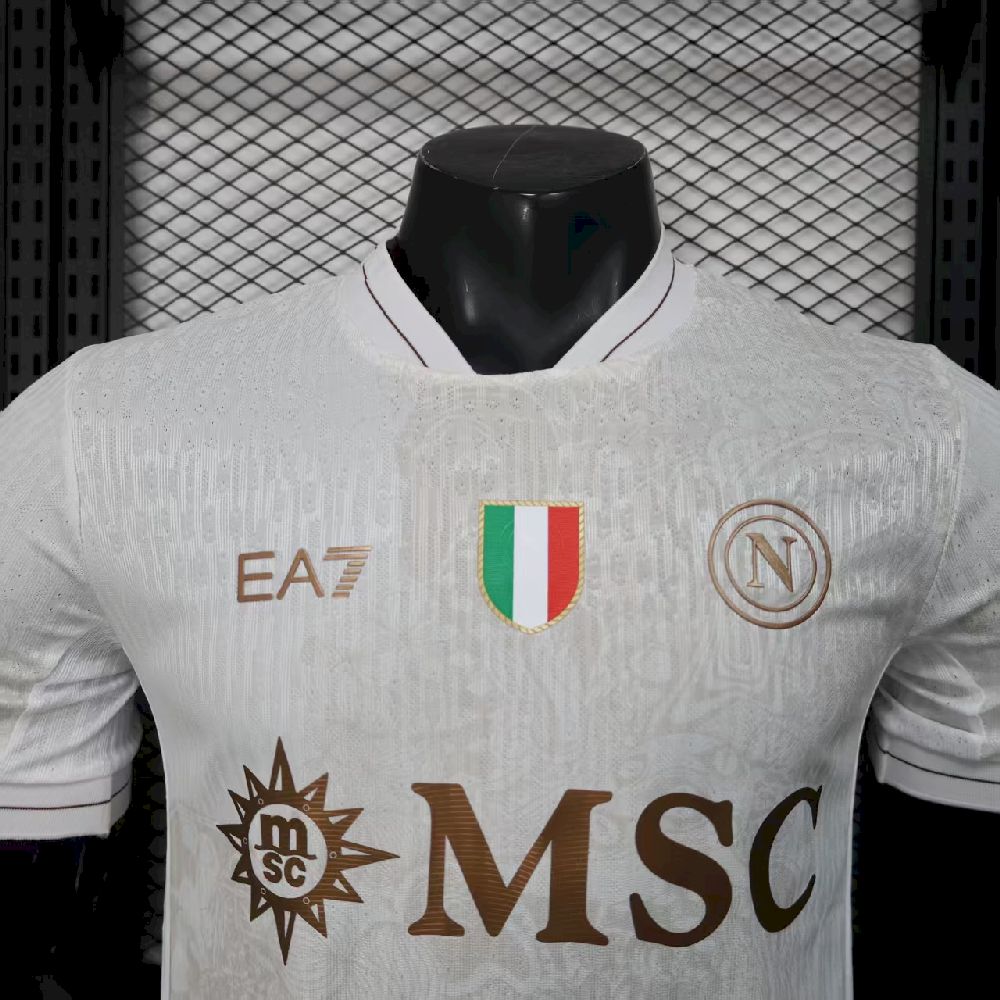 Napoli 2025/26 Camisola Alternativa Versão Jogador – Homem
