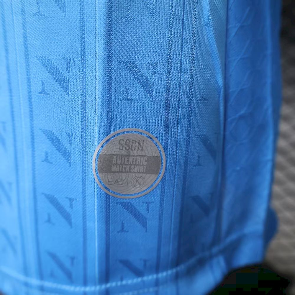 Napoli 2025/26 Camisola Principal Versão Jogador – Homem