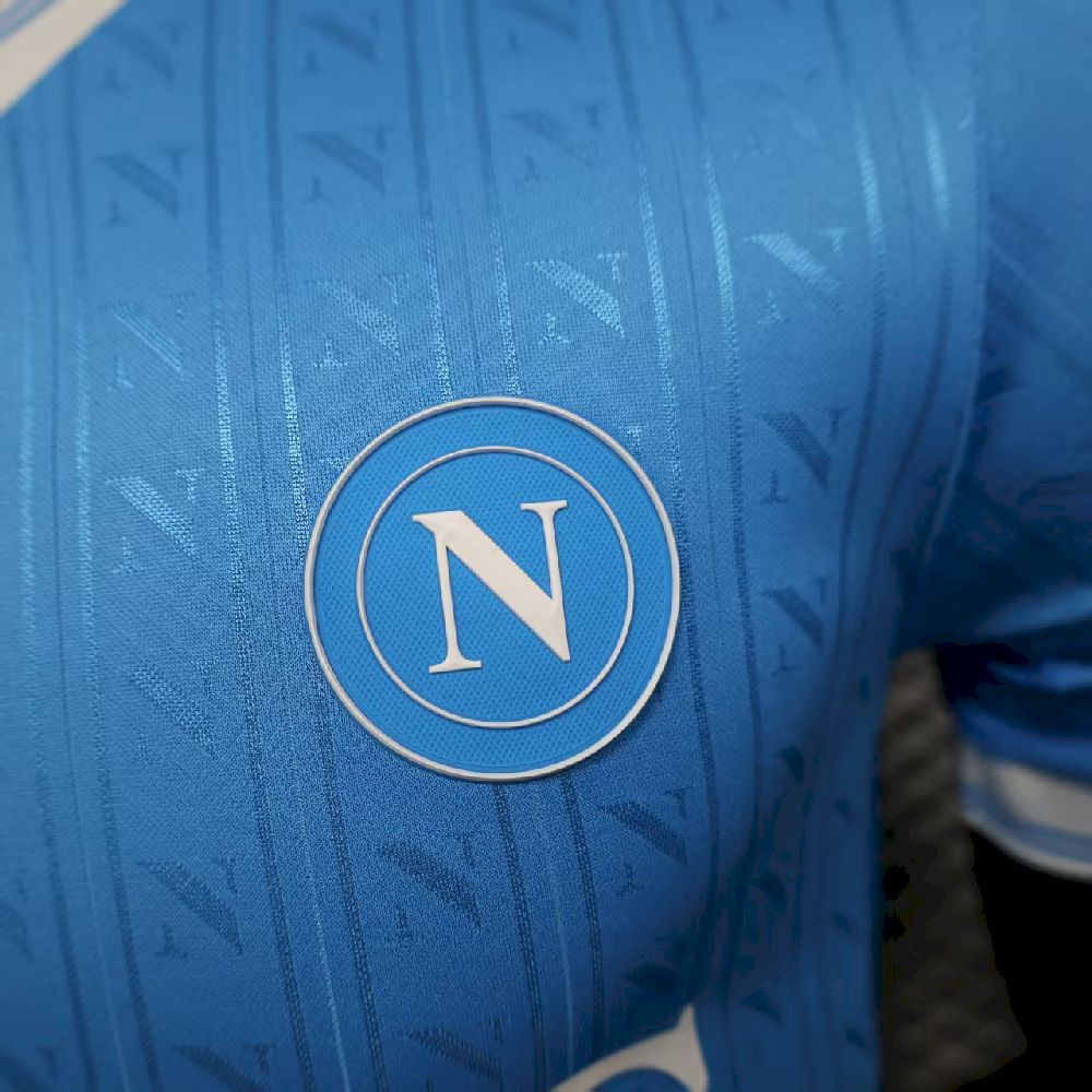 Napoli 2025/26 Camisola Principal Versão Jogador – Homem