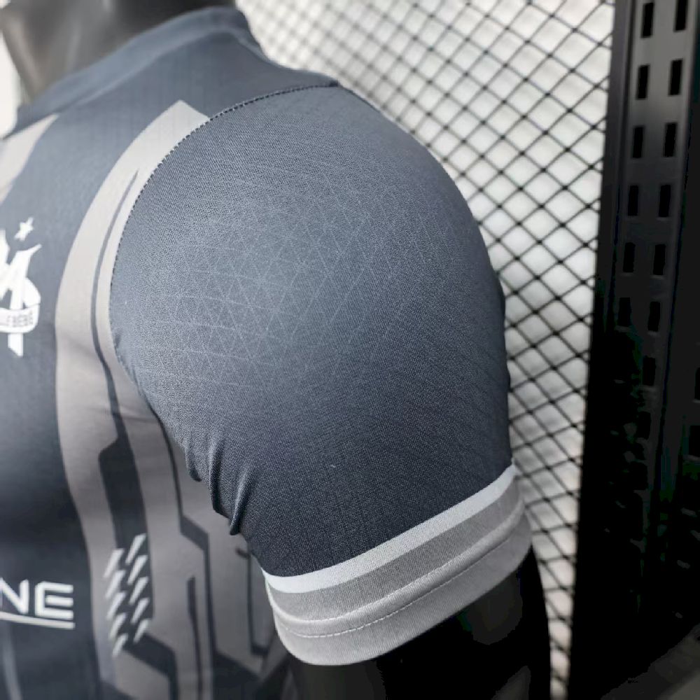 Olympique Marseille 2025/26 Camisola Cinzenta Versão Jogador – Homem