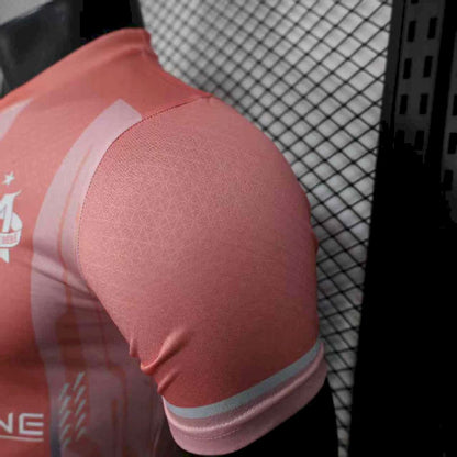 Olympique Marseille 2025/26 Camisola Rosa Versão Jogador – Homem